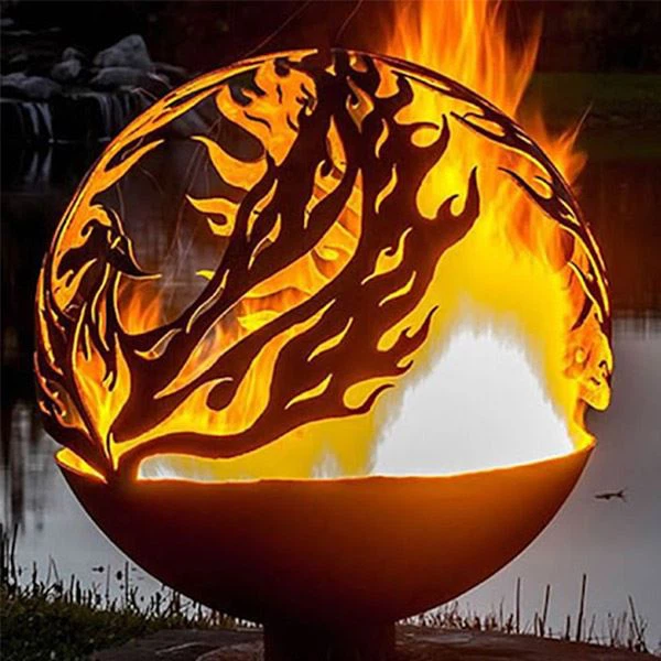 Wood Burning Metal Brasero Firebowl Firepit Wood Burning Metal Brasero Firebowl Firepit