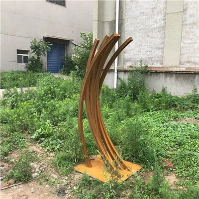 Outdoor Garden Steel Abstract Sculpture