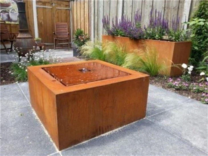 Waterfall Water Fountain With Led Lights