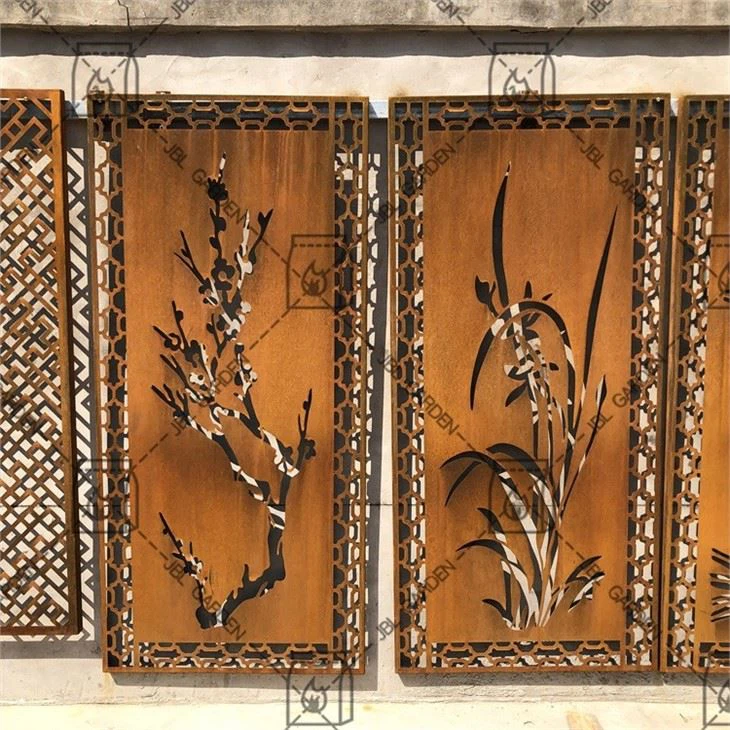 Beautiful Laser Cutting Weathering Screens