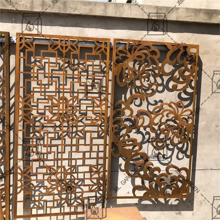 Laser Cutting Metal Screen Fence