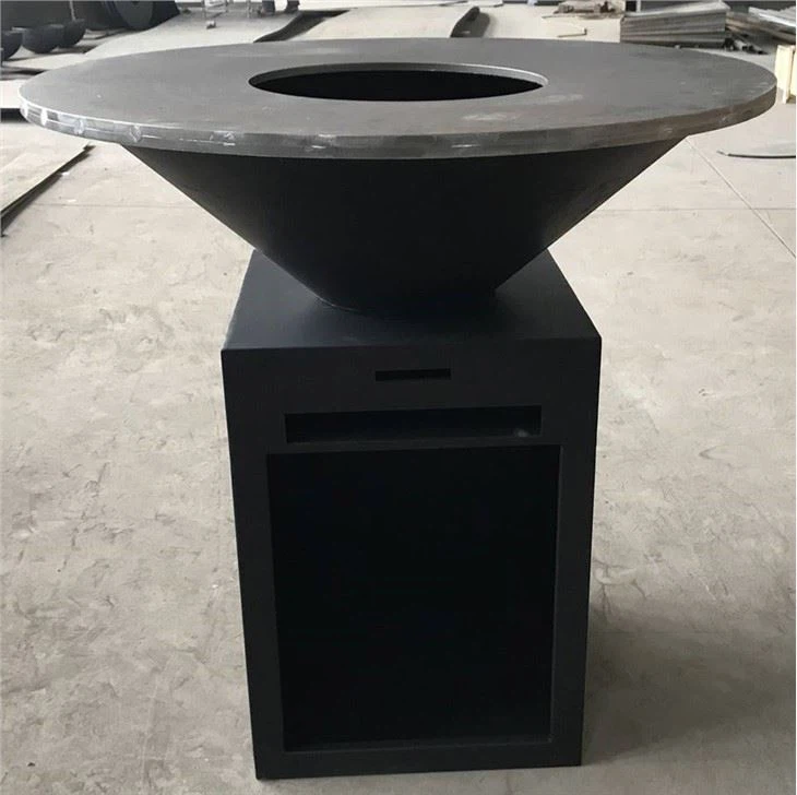 Black Outdoor Fire Pit