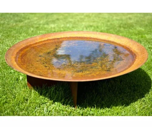 Corten Steel Fountain Waterbowl
