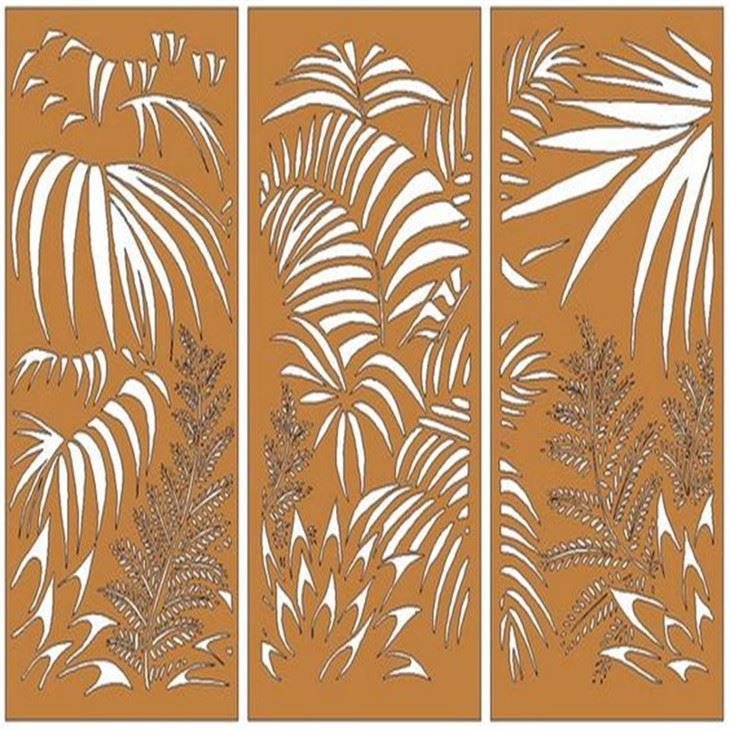 Corten Steel Screen Panels