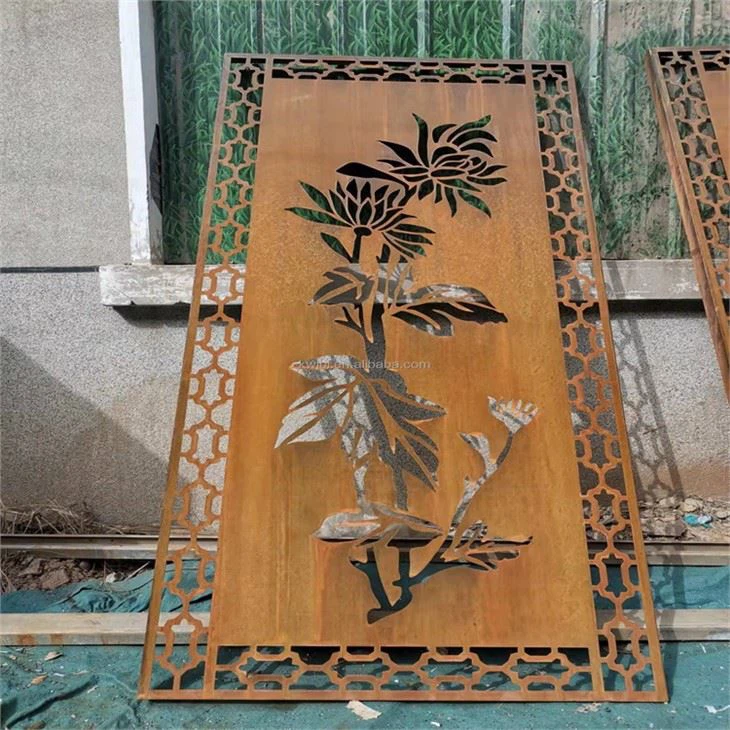 Corten Steel Screens