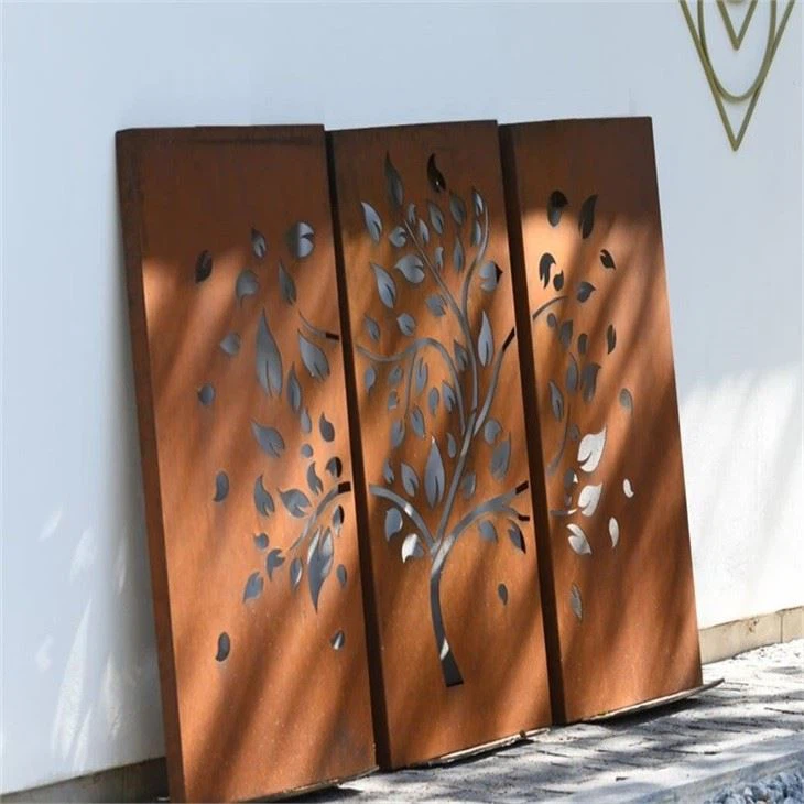 Corten Steel Screens