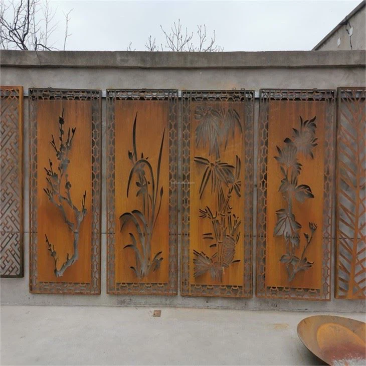 Corten Steel Screens
