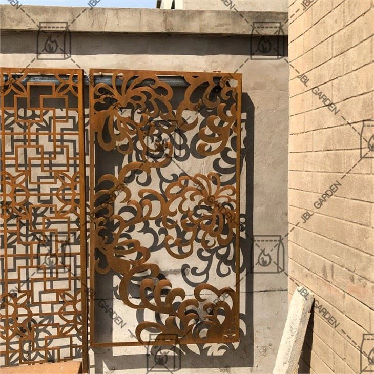 Fencing Panel Metal Laser Cut Design