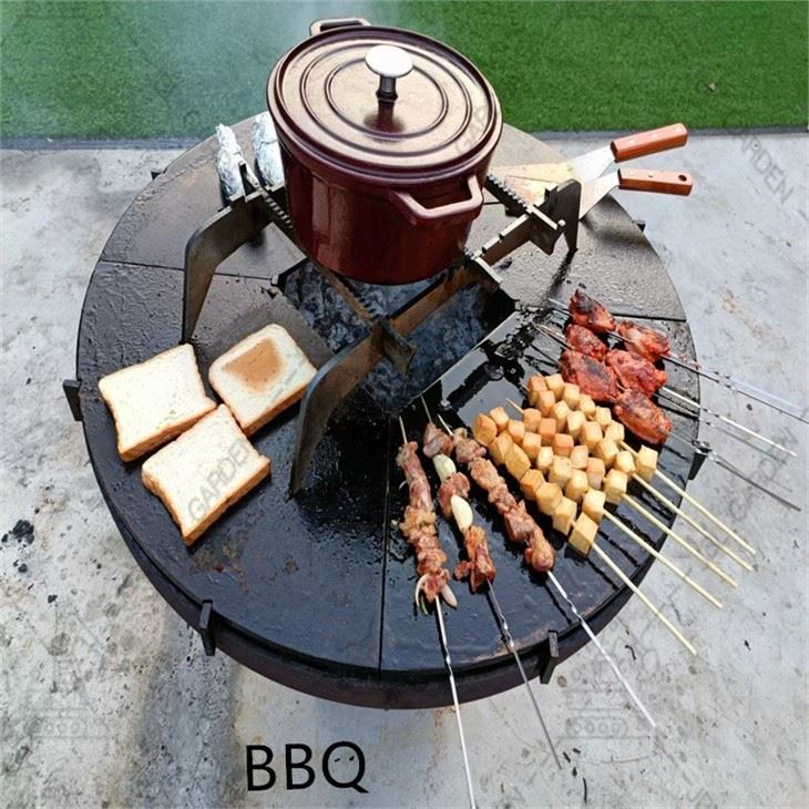 Fire And Bbq Pit