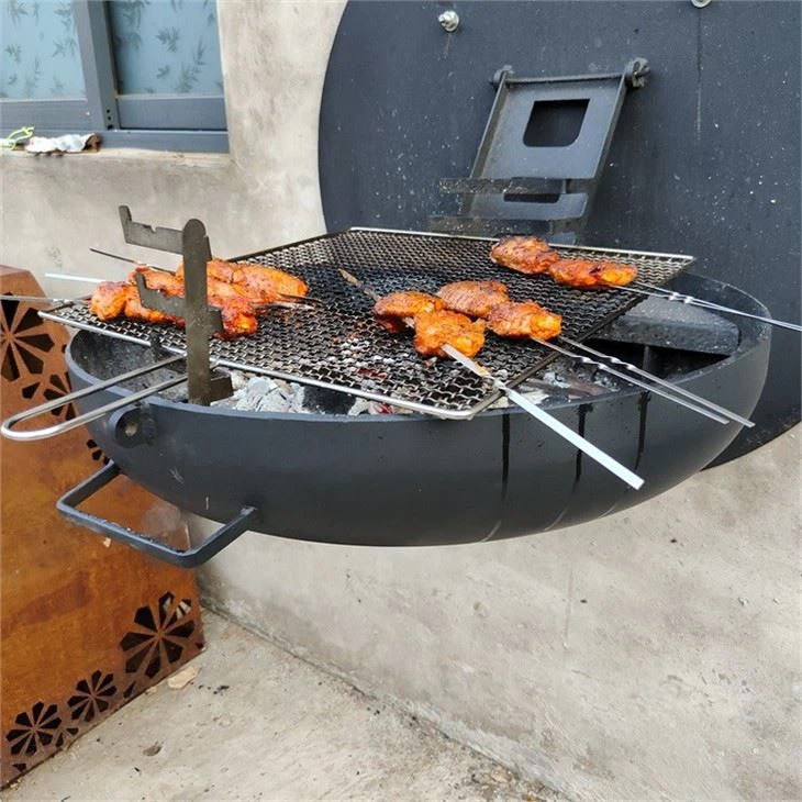 Folded BBQ Grill