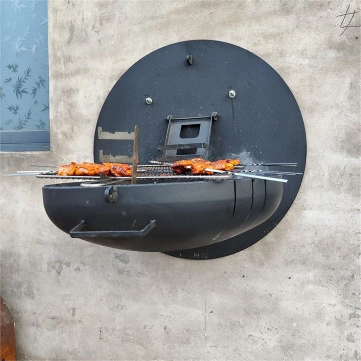 Folded BBQ Grill