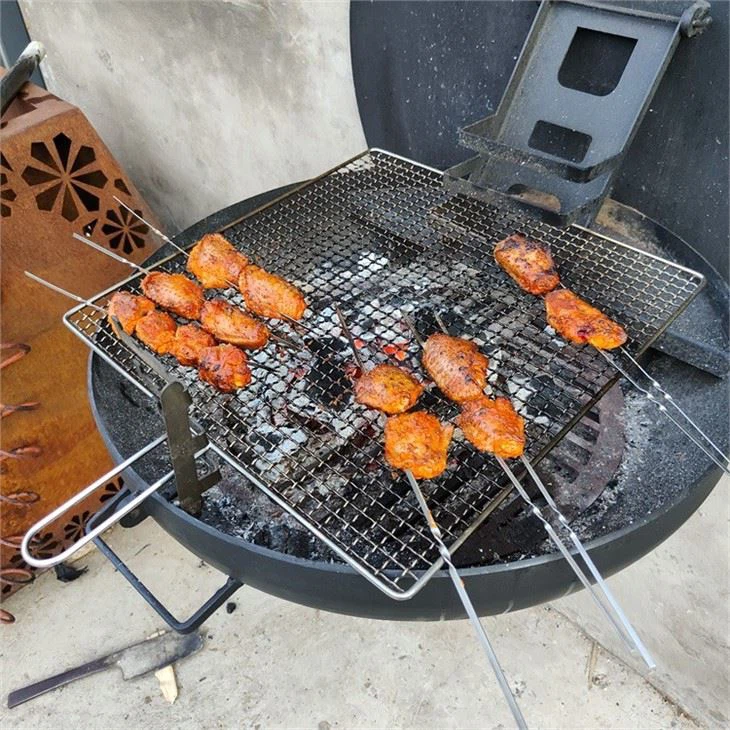 Folded BBQ Grill