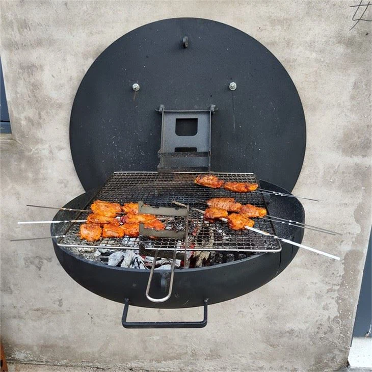 Folded BBQ Grill