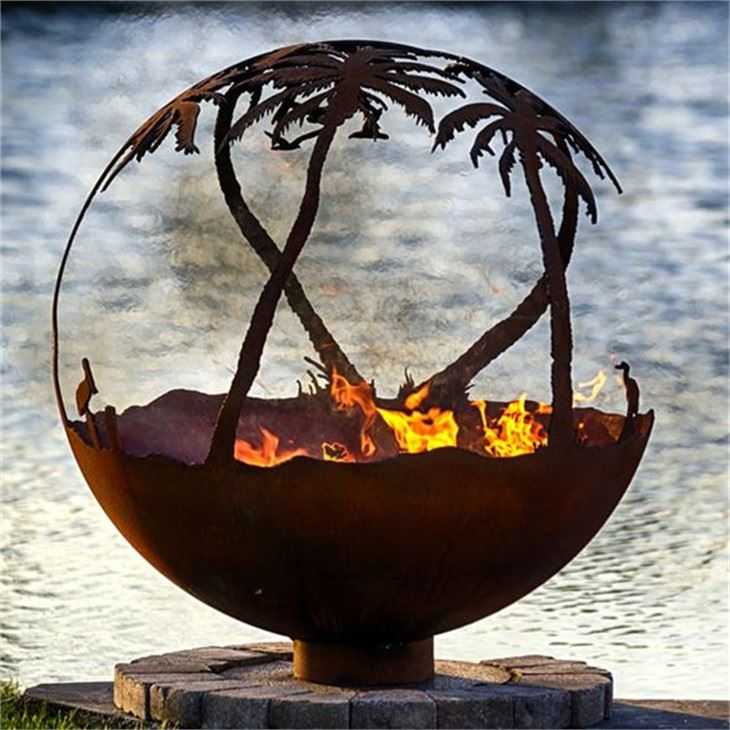 Garden Metal Sphere