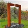 Garden Metal Water Pool With Rain Curtain