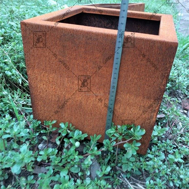 Large Metal Containers For Plants