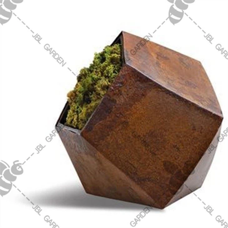 Large Metal Garden Planters