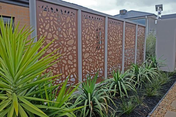 Laser Cut Privacy Screen Panels