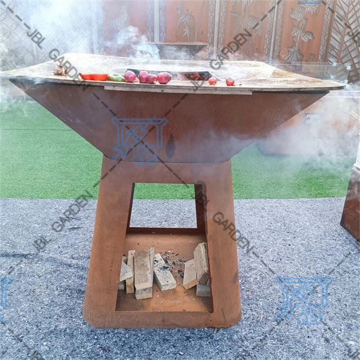 Metal Fire Pit Bbq