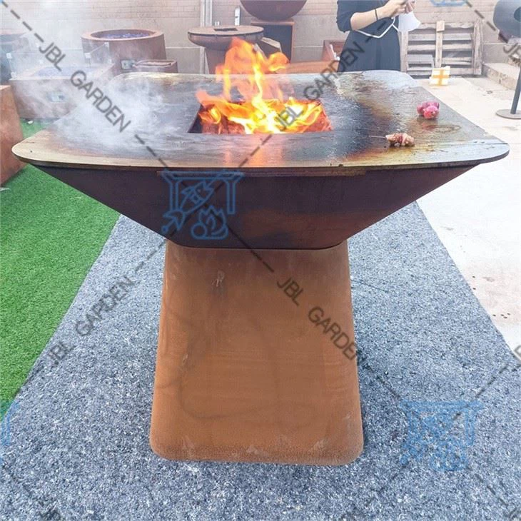Metal Fire Pit Bbq