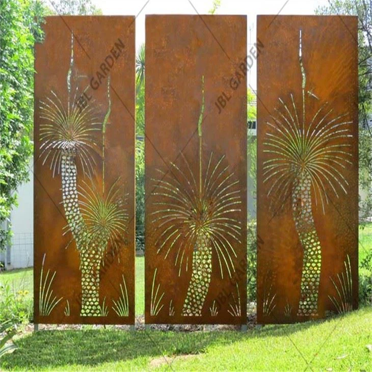 Metal Garden Screen Panel