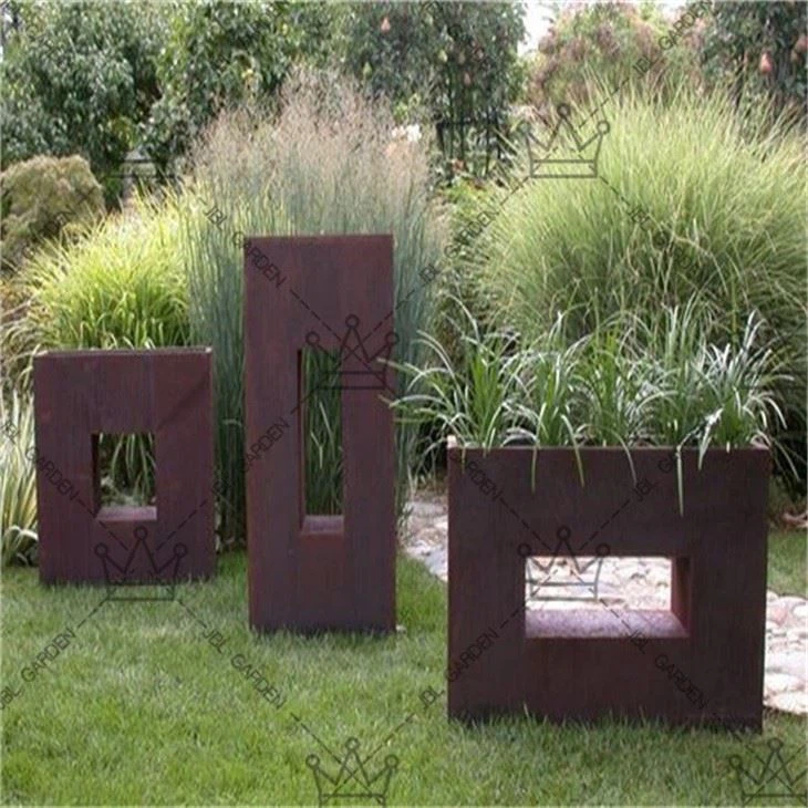 Metal Patio Planters