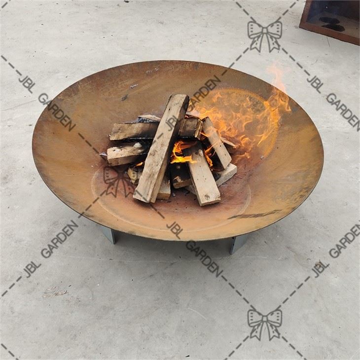 Modern Fire Pit Burning Bowl