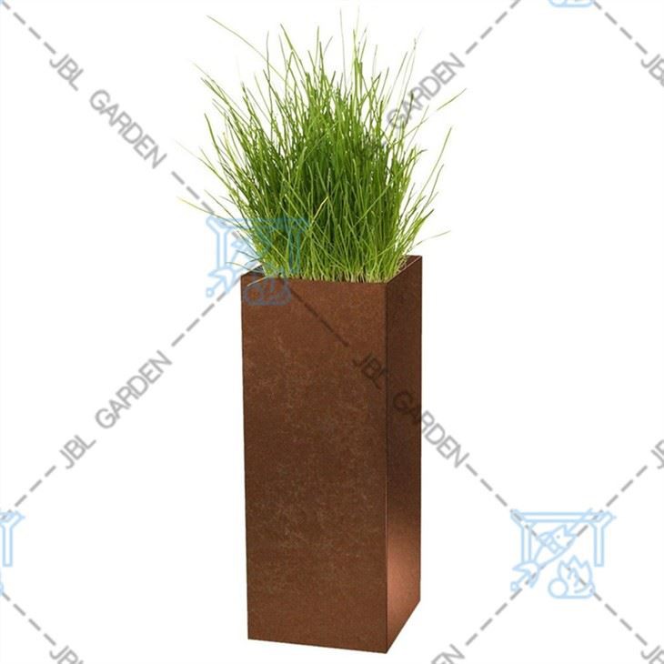 Outdoor Metal Planter Boxes