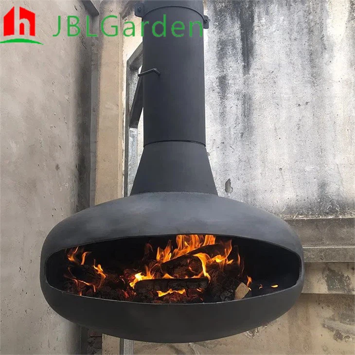 Roof Mounted Suspended Fireplace
