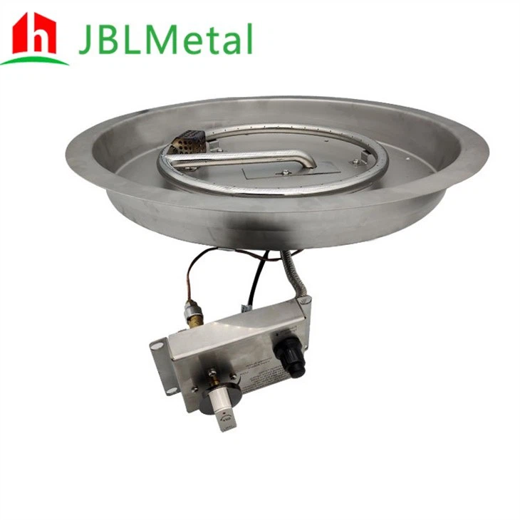 Round Gas Fire Pit