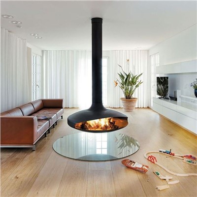 Sphere Oval Fireplace Real Fireplace