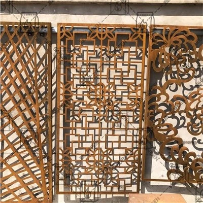 Corten Steel New Fence Panel