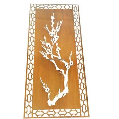 Corten Metal Screen