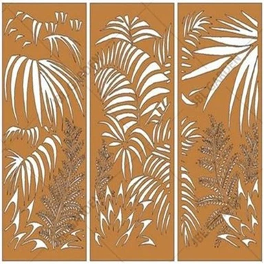 Corten Steel Decorative Screening