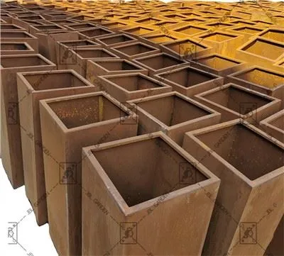 Corten Steel Garden Boxes