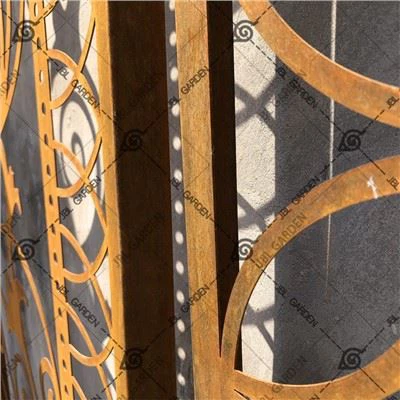 Corten Steel Garden Screens For Decoration