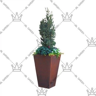 Corten Steel Series Long Box Planter