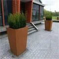 Decorative Corten Steel Plant Pots