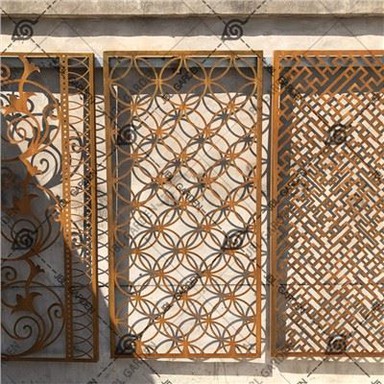 Garden Divider Outdoor Metal Privacy Screens