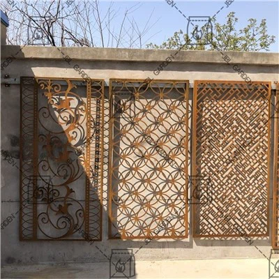 Home Decorative Steel Privacy Panel