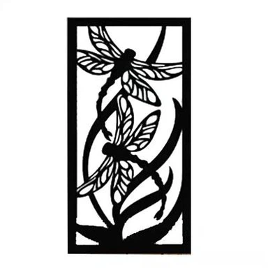 Laser Cut Metal Garden Screens