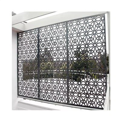 Metal Privacy Wall