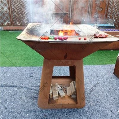 Outdoor Grill With Stove