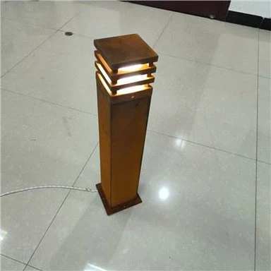 Outdoor LED Bollard/Rusty Bollards/Corten Steel Bollard Light