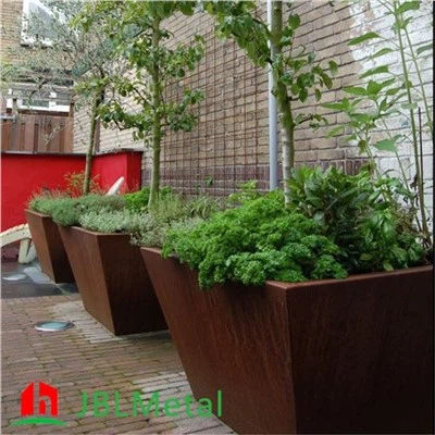 Rusty Garden Planter