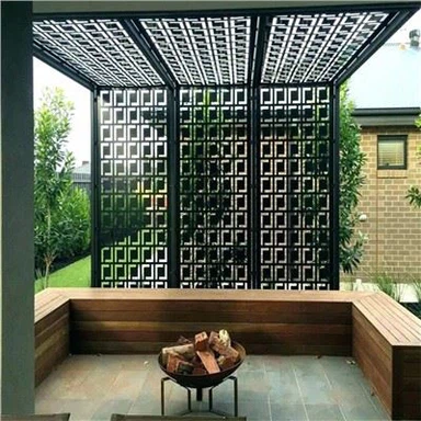Steel Garden Fence