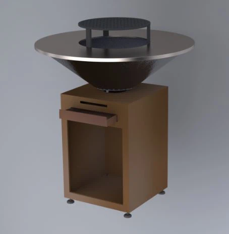 Stainless Steel Wood Burning Fire Pit