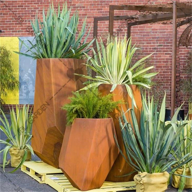 Veradek Metallic Series Span Planter