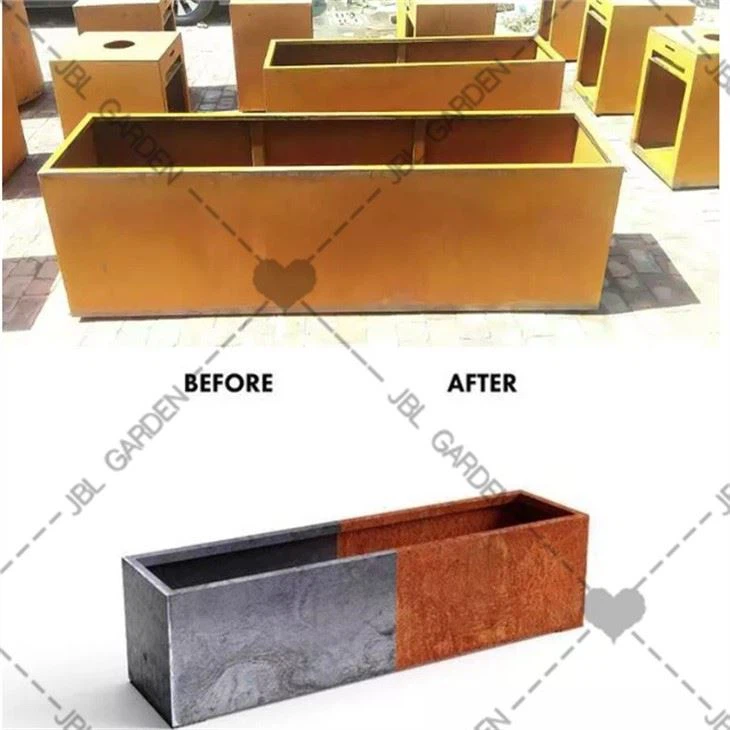 Veradek Metallic Series Span Planter