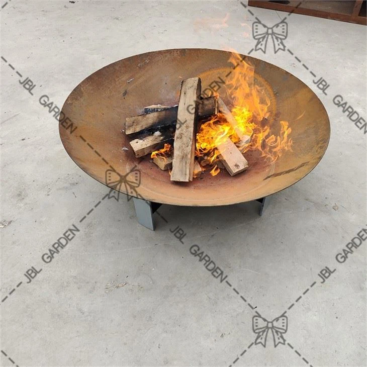 Wood Burning Steel Garden Fire Pit Bowl